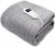 Dreamcatcher Grey Heated Throw Electric Blanket, 160 x 120cm Heated Blanket Machine Washable Soft Micro Fleece Electric Throw Overblanket with 9HR Timer and 9x Control Heat Settings