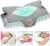 Elviros Cervical Contour Memory Foam Pillow for Neck Pain Orthopedic Neck Pillow for Shoulder Pain Ergonomic Head Neck Support Pillow for Side/Back/Stomach Sleepers with Removable Cover (Grey)
