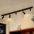 Eofit Black Ceiling Light 5 Way Spot Light 3000K Warm White Include 5X 3W G9 LED Bulbs 360LM Rotatable Ceiling Lighting Adjustable Ceiling Spotlight Fitting for Kitchen Living Room Bedroom Hallway