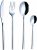Exzact Cutlery Set Forged Stainless Steel 24pcs – 6 x Forks, 6 x Table Knives, 6 x Table Spoons, 6 x Teaspoons Flatware/Silverware/Home – Service for 6