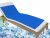 Gel Cooling Mat for Adults, Humans Cool Mat Mattress for Night Sweats &Increase Sleep Quality, Single Bed Sheet Topper Mat Cushion -100% Safe and Clean Beach Mat（170 * 70cm ）(Dark Blue)