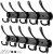 GlazieVault Coat Hooks for Wall – Stainless Steel Coat Racks (2 Pack) – Heavy Duty Coat Hooks Wall Mounted – Premium Design Rust Free Coat Hanger Wall Hooks for Robe and Clothes