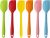 GreenMingle 6 Pieces Silicone Spatula, 500°F Heat Resistant Rubber Spatulas Non-Stick Baking Spatula Silicone Kitchen Utensils for Cooking, Baking and Mixing (21cm / 8.2inch)