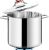 HOMICHEF Large Nickel Free Stainless Steel Stock Pot with Lid (31 cm,