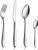 HaWare 32-Piece Cutlery Flatware Set, 100% Durable Stainless Steel Utensils with Knife Spoon Fork, Service for 8, Dishwasher Safe/Mirror Polished (Elegant Series)