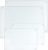 Hacaroa 4 Pack Tempered Glass Cutting Board with Rubber Feet, Rectangle Non-Slip Chopping Board, Long Lasting Clear Glass Tray for Kitchen Countertop, Table, Shatter-Resistant, Heat-Resistant, 2 Size
