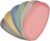Hobein Large Dinner Plates, 11 Inch 6 Color Family Plates Set of 6, Dishwasher and Microwave Safe, Unbreakable and Lightweight, Healthy for Kids (11 inch)