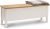 Julian Bowen Davenport Storage Bench, Oak/Ivory