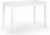 Julian Bowen Taku Dining Table, White,Height: 76, Width: 114, Depth: 65cm