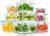KICHLY Airtight Glass Containers with Lids – Set of 18 pcs (9 Containers and 9 Lids) – Dishwasher, Oven Friendly – Leak Proof Silicone Seal & BPA Free