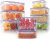 KICHLY Plastic Airtight Food Storage Containers – 18 Pieces (9 Containers & 9 Lids) Plastic Food Containers with Lids for Kitchen & Pantry, Leakproof (Blue)