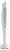 Kenwood Hand Blender, One Speed Mixer with Turbo, Triblend Wand, Anti-splash, 600W, HDP100WG, White