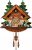 Kintrot Cuckoo Clock Traditional Black Forest Chalet Clock Handcrafted Quartz Clock Wall Decor