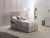 MiBed Adjustable Electric Bed Tufted Cotton Viscose Damask Mattress With Headboard And End Drawer, Remote Control Made Entirely In The Uk With 5 Years Of Warranty (beige, Standard Single 3ft)