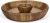 Miusco Chip and Dip Serving Set, 12 Inch/30 cm, Premium Acacia Wood Plate with Dip Bowl, Appetizer & Snack Wooden Serving Platter, Great for Buffalo Wings & Cocktail Shrimp, Round