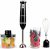 NETTA 3 in 1 Hand Blender, Whisk and Mini Chopper with 700ml Beaker – Powerful 600W – Electric Whisk, Immersion Mixer, 500ml Chopper Bowl – Stainless Steel Blades – BPA Free