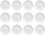 Olympia Athena Wide Rimmed Plates 228 mm/9 inch (Pack of 12), White Porcelain, Dinner Plate Set, Restaurant Tableware, Dinnerware – Microwave, Oven & Dishwasher Safe, CC208
