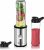 Portable Blender & Smoothie Maker Personal Mini Blender Electric Mixer with 2x600ml Blending Bottles for Smoothie,Milkshake, Fruit and Vegetable Drinks, Ice,350W