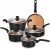 Pots and Pans Sets, Nonstick Cookware Set 9 Pieces, Induction Pan Set,