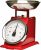 Premier Housewares 3KG Retro Kitchen Scale Weighing Scales Cooking Stainless Steel Kitchen Scales with Bowl Baking Scales Food Scales for Weighing