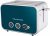 Russell Hobbs 2 Slice Distinctions Toaster (Countdown to ready, Extra wide & long slots, 6 Browning levels & Defrost/Reheat/Cancel, Lift & Look feature, 1600W, Stainless Steel & Ocean Blue) 26431