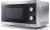 SHARP YC-MG01U-S Compact 20 Litre 800W Manual control Microwave with 1000W Grill, 5 power levels, defrost function, LED cavity light – Silver