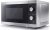 SHARP YC-MS01U-S Compact 20 Litre 800W Manual control Microwave, 5 power levels, defrost function, LED cavity light – Silver