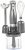 Salter EK2827GUNMETAL Cosmos 3 in 1 Hand Blender – Electric Whisk & Mini Food Processor, Vegetable Chopper with Stainless Steel Blades, 500 ml Chopping Bowl, Blend Smoothies, Baby Food and Soups, 350W