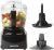 Salter EK3171 Mini Food Processor – Prep Pro Compact Food Mixer, Electric Vegetable Chopper, 1L BPA-Free Plastic Easy Pour Jug, Stir, Mix, Blend, Chop, Whip & Grind, Stainless Steel Blade, 200W, Black