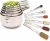 Simply Gourmet Measuring Cups and Spoons – Set of 12pc, Heavy-Duty, Stainless-Steel Measuring Spoons and Measuring Cups for Baking & Cooking – Dishwasher-Safe Kitchen Accessories