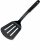 TIJAR® Slotted Turner/Spatula, Strong Durable Stylish Cooking Turners, Nylon with Flexibility, Non Stick, Storage Hole (Nylon)