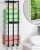 XIAPIA Towel Rail for Bathroom, Steel Towel Rack for Bathroom Wall, Wall Towel Rack for Rolled Towels Storage for Small Bathroom, Wall Mounted Towel Shelves for Bathroom Organizer, 75x20x15cm