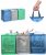YOUNG DA – Reusable Recycling Bags, Recycling Bins 3-Piece Set with Handles for Kitchen, Home and Office, Waterproof, Easy Waste Separation & Recycling Organizer