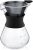 YunNasi Pour Over Coffee Maker Glass Hand Drip Coffee Brewer Set Coffee Filter Jug with Permanent Filter (400ml)